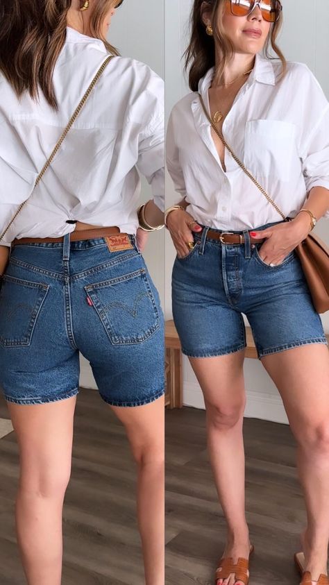 Apple Body Shape, Casual Oufits, Casual Work Outfits Women, Dos And Don'ts, Shorts Outfits Women, Everyday Fashion Outfits, Classy Casual Outfits, Casual Chic Outfit, Pinterest Fashion