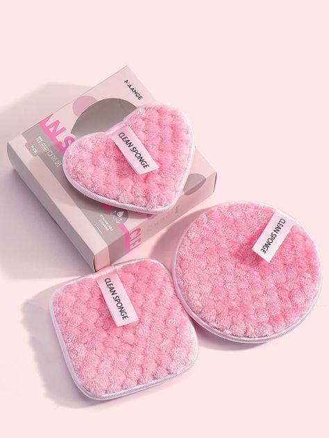 Sponge Organizer, Pink Skincare, Eco Friendly Beauty, Facial Cleaning, Makeup Wipes, Cloth Pads, Pink Collar, Pink Collars, Soft And Gentle