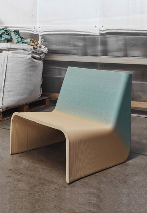 The New Raw turns plastic waste into limited edition chairs | STIRpad News | STIRpad Recycled Plastic Chair, Plastic Industry, Printed Chair, Big Design, Plastic Furniture, Plastic Design, Sustainable Furniture, Traditional Furniture, Plastic Chair