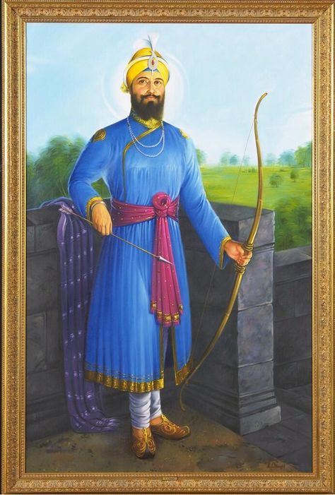 Dhan Dhan Sri Guru Gobind Singh Ji Sache Patshah Guru Govind Ji, Gurugovind Singh Ji, Zorawar Singh, Punjabi Qoute, Sikh Warrior, Guru Govind, Guru Wallpaper, Guru Tegh Bahadur, Nature God