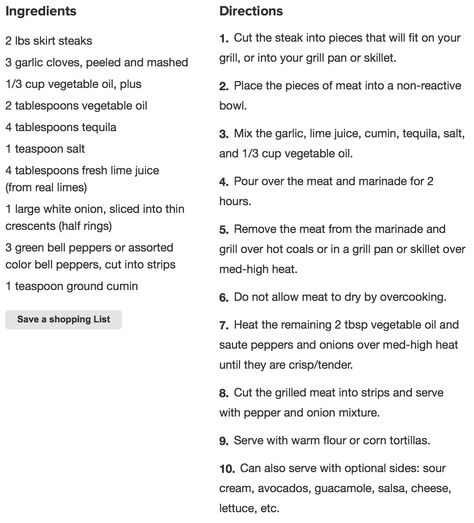 Lupe Tortilla-ish Beef Fajita marinade Lupe Tortilla Fajitas Recipe, Best Steak Fajitas, Beef Fajita Marinade, Steak Fajita Marinade, Beef Fajita Recipe, Skirt Steak Fajitas, Wedding Dinners, Flank Steak Fajitas, Easy Steak Fajitas