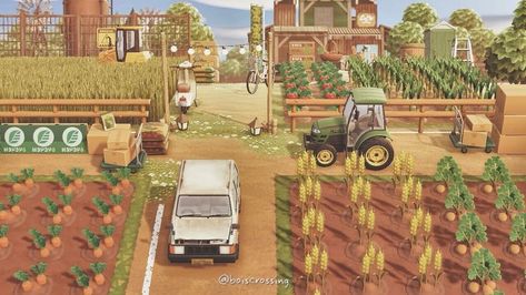 Crop Farming, Animal Crossing Guide, Animal Crossing Wild World, Island Theme, Theme Nature, Animal Crossing Characters, New Animal Crossing, Farm Design, New Farm