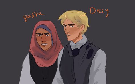 Daisy The Magnus Archives Fanart, Basira And Daisy, Daisy Tonner The Magnus Archives, Alice Daisy Tonner Magnus Archives, Daisy Tonner Tma Fanart, Sasha James Tma Fanart, Basira Hussain The Magnus Archives, Basira Hussain, Daisy Tonner