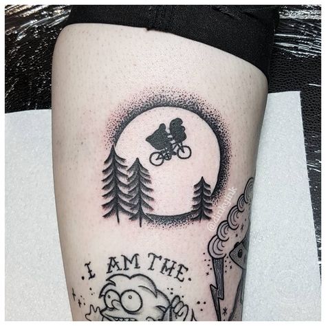 Another #extraterrestrial #tattoo from yesterday that wraps a little on the lovely @thatbxtchholly - thanks again darlin 😘 done on my first… E.t. Tattoo, T Tattoo, E.t Tattoo, Extra Terrestrial, I Am The One, Print Tattoos, Paw Print Tattoo, Paw Print, Tattoos