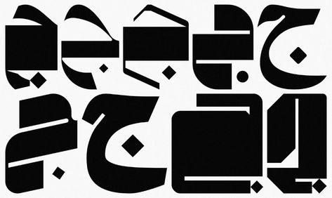 Experimental type foundry Hey Porter! plays with typefaces like they’re made of “Lego bricks” Arabic Posters, Typography Arabic, Typography Design Font, Experimental Type, Arabic Fonts, The Road To Success, Road To Success, Typography Artwork, Typography Alphabet