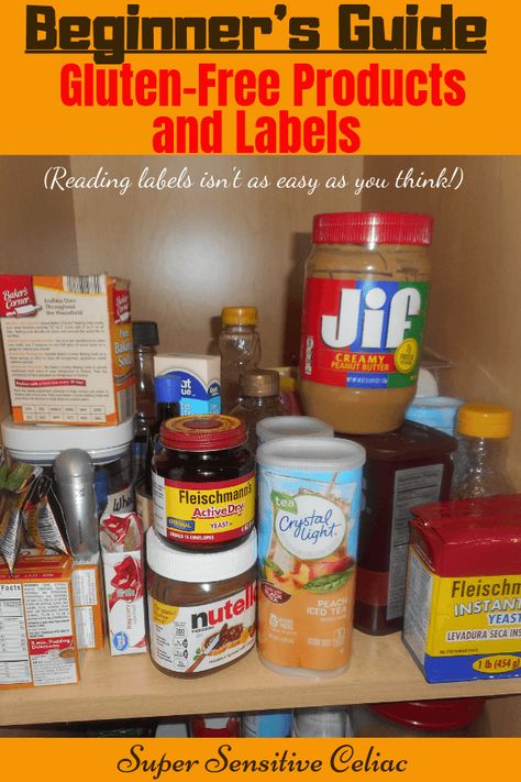 Celiac Diet, Gluten Free List, Gluten Free Grocery List, Hidden Gluten, Gluten Free Pantry, Gluten Free Info, Gluten Free Brands, Gluten Free Shopping, Gluten Free Kids