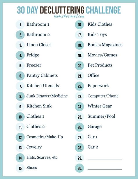 Print out my FREE 30 Day decluttering challenge printable to help you get a jump start on organizing and spring cleaning! We can do this! New Year Cleaning, Decluttering Challenge, Minimalism Living, Clean Hacks, Minimalism Challenge, Cleaning Painted Walls, Glass Cooktop, Deep Cleaning Tips, Simple Life Hacks
