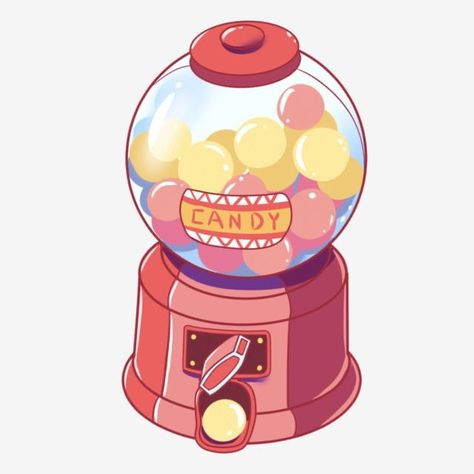 Candy Drawing, Stunning Nails, Graphisches Design, Candy Art, Kawaii Illustration, Game Ui Design, Gumball Machine, Cute Kawaii Drawings, Red Candy