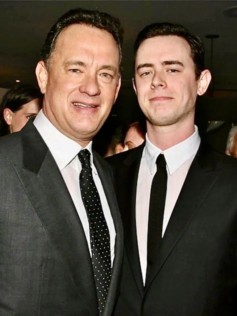 Tom Hanks and his son Colin Colin Hanks, Box Braids Hairstyles For Black Women, Tom Hanks, Braided Hairstyles For Black Women, Box Braids Hairstyles, White Boys, Box Braids, Black Women Hairstyles, Braided Hairstyles