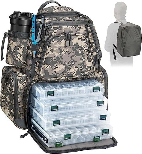 CLICK THE LINK TO VIEW ITEM ON AMAZON Fishing Tackle Bags, Fishing Tackle Storage, Fishing Backpack, Fishing Tackle Box, Backpack Waterproof, Buy Fish, Fish In A Bag, Tackle Box, Fishing Gifts