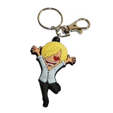 One Piece Keychain, One Piece Sanji, Action Figure One Piece, Luffy Cosplay, One Piece Chopper, Vinsmoke Sanji, Nerd Fashion, Pendant Keychain, Figure Collection