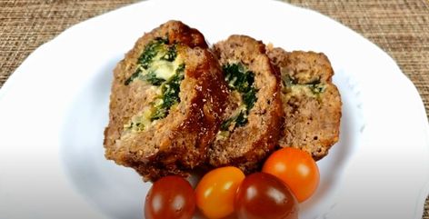 Greek Meatloaf with Spinach and Feta Recipe | Recipes.net - Recipes.net Meatloaf With Spinach, Greek Meatloaf, Spinach Meatloaf, Enchirito Recipe, Salisbury Steak Crockpot, Barbeque Sauce Recipe, Bbq Meatloaf, Broccoli Pasta Recipe, Feta Recipe