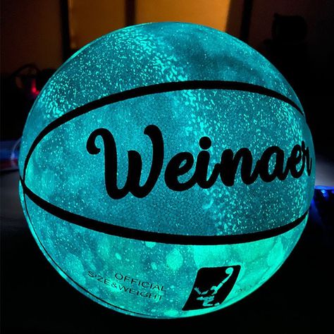 Glow In The Dark Basketball, Basketball Background, Basketball Ball, Christmas Gifts For Boys, Boys Christmas, Bar Mitzvah, Gaming Gifts, Game Night, Feel Good Videos