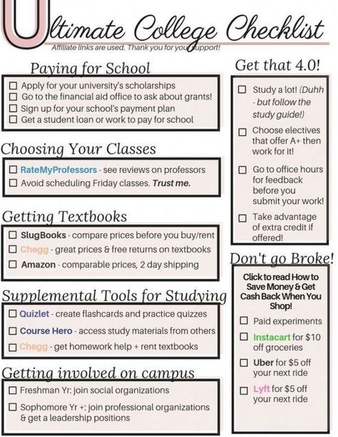 Everything You Ever Wanted to know about being a Successful College StudentThe ultimate guide filled will tips for college success for college studentsThe Metamorphosis College Student Checklist, Projects For College Students, College School Supplies List Student, To Do List For College Students, To Do List College Student, What To Do In College, Things To Major In College, Composition 1 College, College To Do List Student