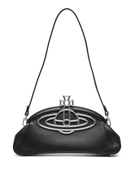 Amber Orb-plaque clutch bag from VIVIENNE WESTWOOD featuring black, calf leather, signature Orb plaque…. Color:black. Material:Calf Leather #adv womens #bags #clutch # Vivienne Westwood Purse, Smart Closet, Vivienne Westwood Bags, Rings Of Saturn, Best Online Stores, Punk Inspiration, Clutches For Women, Planet People, Designer Clutch