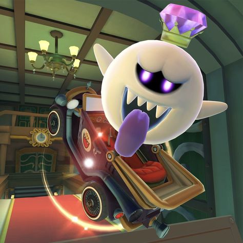 King Boo Mario, King Boo, Luigi's Mansion, Cartoon Video Games, Nintendo Characters, Super Mario Art, Super Mario World, Nintendo Art, Mario Art