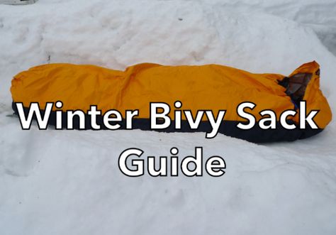 Winter Bivy Sack Guide 2020 - https://sectionhiker.com/winter-bivy-sack-guide-2020/ Bivy Sack, Maine Hiking, Ultralight Tent, Tent Poles, Sleeping Pads, Outdoor Research, Backpacking Travel, Mountaineering, Climbing