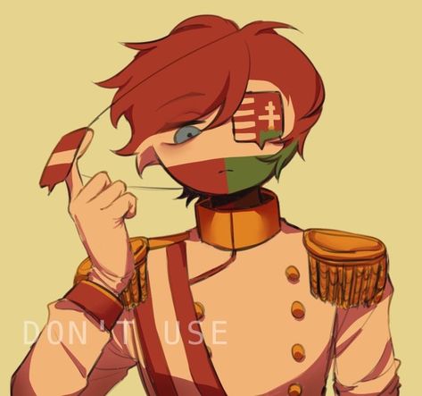 Austria Hungary Countryhumans, County Humans, Kingdom Of Italy, Austria Hungary, Austrian Empire, Country Fan, Art Outfit, German Soldiers Ww2, Country Humor