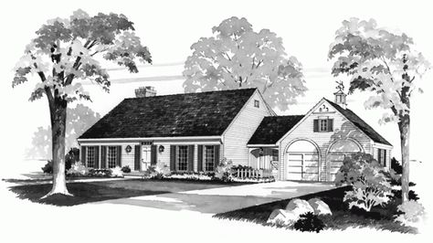 Front Colonial Cape Cod, Cape Cod House Plan, Cape Cod House Exterior, Cape Cod House Plans, Colonial Style House Plans, Colonial House Plans, Colonial Exterior, Building Costs, Colonial Design