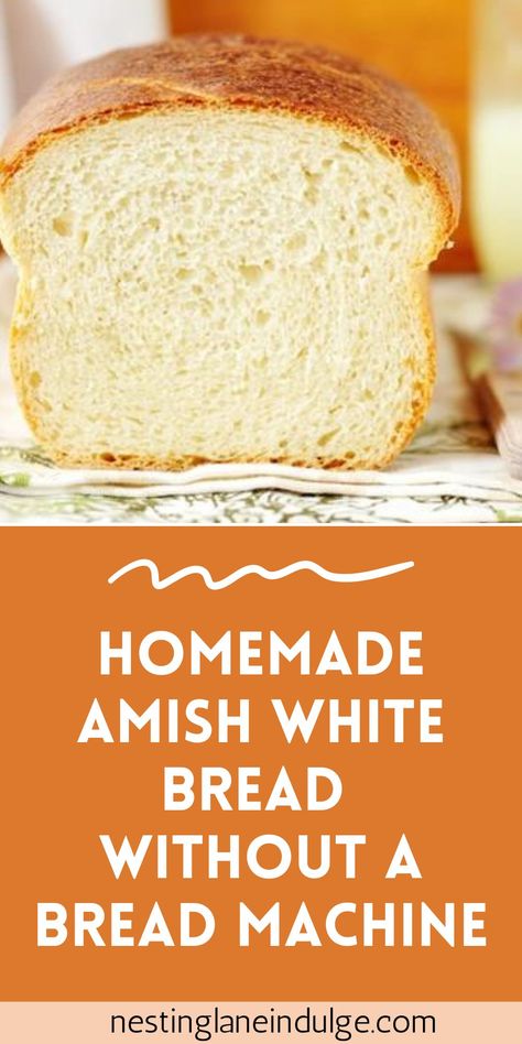 This easy Homemade Amish White Bread recipe brings the comforting taste of fresh-baked bread right into your kitchen. With just a few simple ingredients like water, sugar, yeast, oil, and flour, you can make soft, fluffy loaves without needing a bread machine. Perfect for sandwiches or as a side to any meal, this classic bread is great for dinner or a cozy breakfast treat. It's simple to prepare, and your house will smell amazing as it bakes. Try it today and enjoy fresh homemade bread anytime! Amish White Bread Recipe, Amish White Bread, Yeast Packet, Homemade White Bread, White Bread Recipe, Eating Fresh, Holistic Recipes, Active Dry Yeast, Homemade Bread Easy