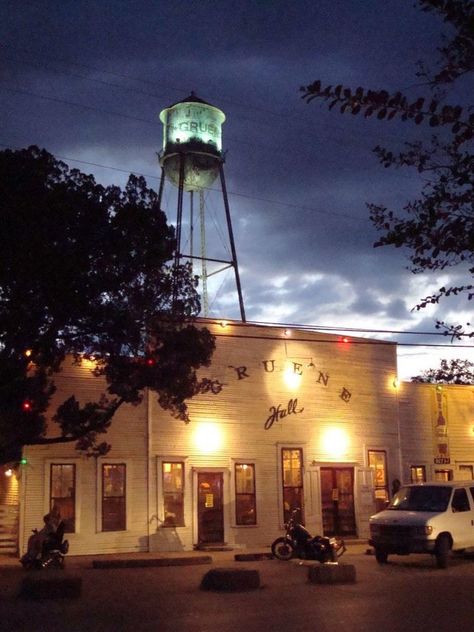 Gruene Texas, Gruene Hall, Texas Bucket List, Only In Texas, New Braunfels Texas, Texas Places, Water Towers, Texas Forever, Texas Towns