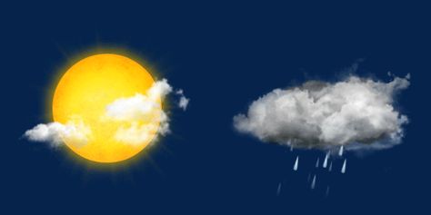 Animated weather icons on Behance Weather Gif, Rain Gif, Japan Graphic Design, Avatar Art, Weather Icons, Bts Vmin, Sunny Weather, Weather Forecast, Weather Conditions