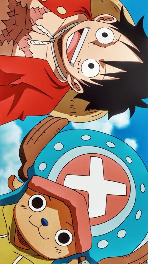 Luffy and Chopper wallpapers . One Piece Group Picture, Luffy And Chopper, One Piece Chopper, Anime Sites, One Piece Photos, One Piece Tattoos, One Piece Wallpaper Iphone, One Peice Anime, Anime Pixel Art