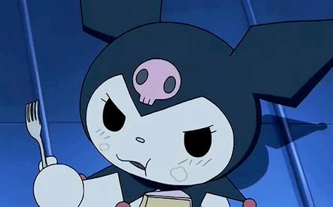 This is just a couple of images of two cute Sanrio characters that im… #fanfic # Fanfic # amreading # books # wattpad Kuromi Gif Icon, Kuromi Eating, Kuromi Gif, Cake Gif, Melody Hello Kitty, Halloween Gif, Hello Kitty Characters, Banner Gif, Hello Kitty My Melody