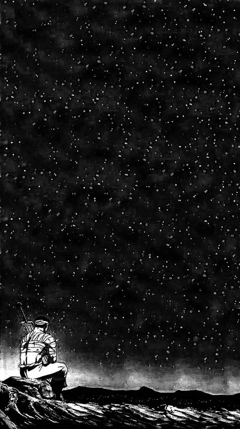 Guts. Berserk. Memory. Future Guts Looking At Stars Berserk, Guts Dark Wallpaper, Berserk Night Sky Desktop Wallpaper 4k, Berserk Dark Wallpaper, Beserk Backgrounds, Guts Berserk Aesthetic, Guts Phone Wallpaper, Beserk Wallpaper Mobile, Guts Lockscreen