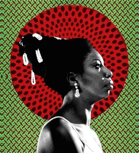 Nina Simone Art, Afrofuturism Art, Chimamanda Ngozi Adichie, Jazz Art, African American Culture, Afrocentric Art, Nina Simone, Card Drawing, Black Artists