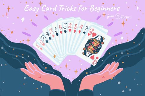 16 Cool Card Tricks for Beginners and Kids Simple Card Tricks, Card Tricks For Kids, Card Tricks For Beginners, Magic Tricks For Beginners, Easy Card Tricks, How To Do Magic, Cool Card Tricks, Magic Tricks Tutorial, Magic Card Tricks