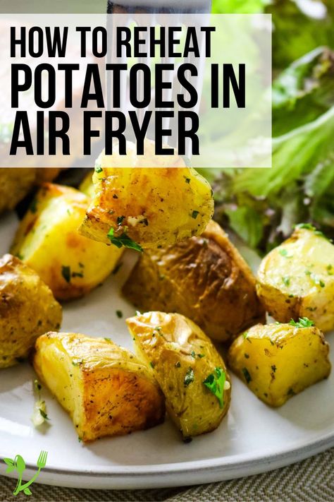 Reheating Baked Potatoes In Air Fryer, Reheat Baked Potato In Air Fryer, Cook Potatoes In Oven, Broasted Potatoes, Potatoes In Air Fryer, Steak And Baked Potato, Leftover Baked Potatoes, Cooking Baked Potatoes, Air Fry Potatoes