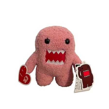 Domo kun Plush 6 inches Cute Pink soft stuffed animals Feature: - Height: about 6 inches tall - Material / component: Polyester Pink Domo Kun, Pink Domo, Pink Stuffed Animals, Domo Kun, Super Cool Stuff, Handmade Plushies, Cat Lady Gift, Pusheen Cat, Soft Stuffed Animals