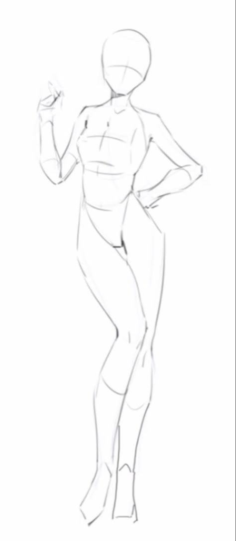 Anatomy Reference Full Body Drawing, Character Body Base Female, Female Drawing Base Standing, Cute Female Drawing Poses, Full Body Poses Drawing Reference Female, Full Body Reference Drawing Woman Poses, Drawing Reference Full Body Poses, Body Pose Drawing Female, Pose Reference Full Body Drawing