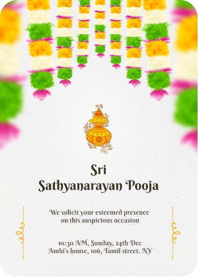 sri satyanarayana pooja Sathyanarayana Pooja Invitation Card, Satya Narayan Pooja Invitation, Satyanarayana Pooja Invitation Card, Satyanarayana Pooja Invitation, Satyanarayan Pooja Invitation Card, Satyanarayana Pooja Decoration Ideas, Pooja Invitation, Gannu Bappa, Satyanarayan Pooja