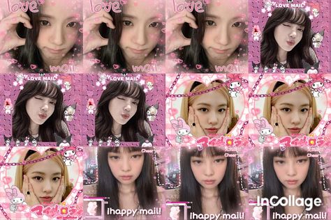 BLACKPINK MAIL ! Blackpink Mail Stickers, Sticker Blackpink, Positivity Board, Mail Stickers, Pop Stickers, Happy Mail, Stickers Packs, K Pop, Black Pink