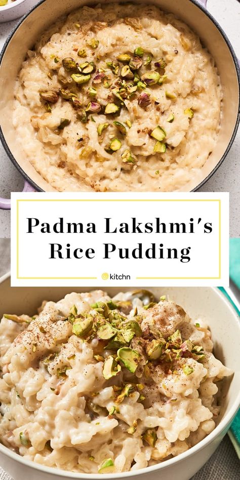 Indian Rice Pudding Recipe, Ayurvedic Sweets, Sweet Rice Recipes, Kheer Recipe Indian Desserts, Indian Rice Pudding, Chinese Food Menu, Indian Pudding, Coconut Rice Pudding, Rice Pudding Recipes