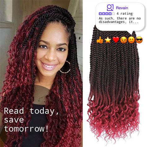 Goddess Senegalese Crochet Burgundy Braids | 6 User Reviews Twist Braids Color, Burgundy Braids, Senegalese Twist Crochet Braids, Senegalese Twist Crochet Hair, Braids Color, Senegalese Twist Braids, Crochet Twist, Twist Styles, Senegalese Twist