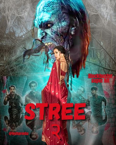 Unveiling the Spooky Vibes! 👻 Presenting my latest poster design for the much-awaited #Stree2! If you're excited for this horror-comedy sequel, hit the like button and share your thoughts below! 🎬 Looking for captivating poster designs that leave a lasting impression? Whether it's for films, cafes, or special events, I’ve got you covered! DM me for custom designs that stand out. Let’s create something amazing together! #GraphicDesignServices #PosterDesign #HorrorComedy #BollywoodMovies #Str... Devdas Movie Poster, Bollywood Horror Movie Poster, Brahmastra Movie Poster, Horror Comedy, New Movies 2022 Hindi, Epic Movie, South Indian Movies In Hindi Download, Like Button, 2 Movie