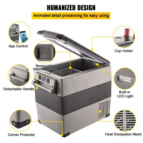 #car_refrigerator #ytrunk_fridge #mini #refrigerator #fridge #freezer #cooler #ice_maker #cube #ice #home #appliance #driving #camping #picnic #travel #dc #ac #ice_box Mini Fridge Freezer, Refrigerator Mini, Rv Refrigerator, Outdoor Fridge, Portable Refrigerator, Car Refrigerator, Chest Freezer, X Car, Ice Box