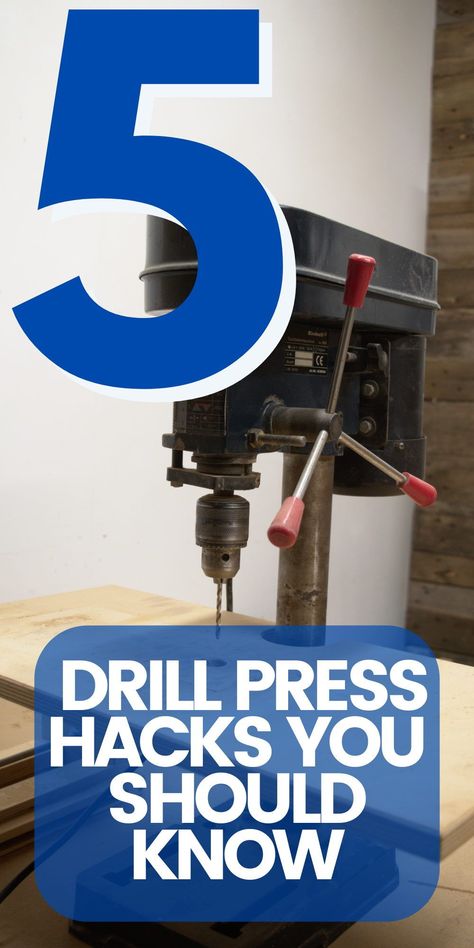 Drill Press Diy, Woodworking Drill Press, Drill Press Stand, Drill Press Vise, Drill Press Table, Woodworking Shop Plans, Woodworking Tools Workshop, Small Workshop, Learn Woodworking