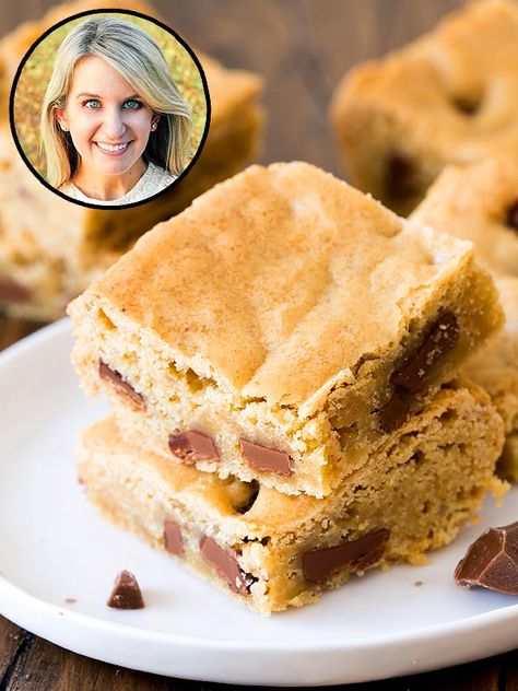 Best Blondies, Best Blondies Recipe, Salted Caramel Desserts, Brown Butter Blondies, Savory Monkey Bread, Blondie Recipe, Quinoa Flour, Blonde Brownies, Sallys Baking