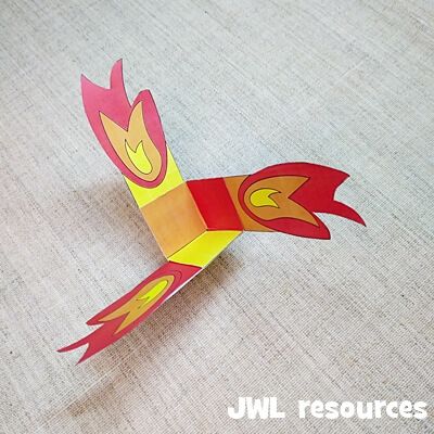 Pentecost (Acts 2) | Craft 1 - Jesus Without Language % Pentecost Sunday Crafts, Pentecost Sunday School, Pentecost Craft, Pentecost Sunday, Acts 2, Holy Spirit Come, Bible Story Crafts, Sunday School Crafts For Kids, Bible Crafts For Kids