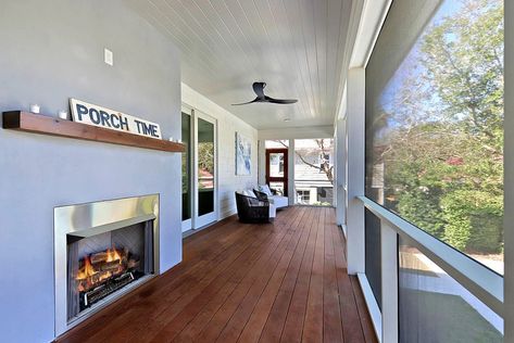 Winterized Screened In Porch, Winter Screened In Porch, Winterizing Screened In Porch, How To Winterize A Screened In Porch, Diy Winterize Screen Porch, Winterize Screened In Porch, Winterize Porch Ideas, Porch Floors, Backyard Hacks