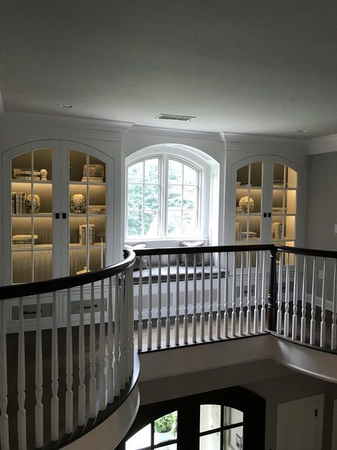 Mirror Bookcase, The Arch, Arched Windows, Carriage House, Glass Doors, Front Room, The Space, The Window, Stables