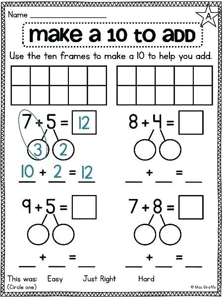 Number Bonds To Free Math Worksheets Adding 3 Numbers Make For 2nd Adding 3 Numbers, Make A Ten, Number Bonds Worksheets, First Grade Math Worksheets, Number Bond, Eureka Math, Number Bonds, 2nd Grade Math Worksheets, Fact Fluency