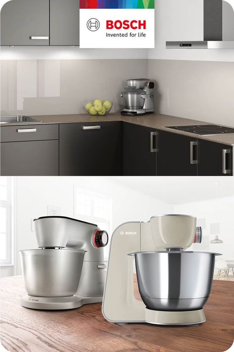 Let your small appliances add the final finish to your kitchen design, with Bosch food prep machines that look stylish on top of your worktops. Bosch Kitchen Appliances, Bosch Appliances Kitchen, Bosch Kitchen, Stand Mixers, Advertising Cookies, Marketing Cookies, Kitchen Machine, Course Meal, High Quality Kitchen