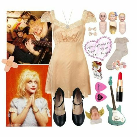 Baby Doll Dresses, Courtney Love and Mary Janes 90s Trends 90s Fashion Grunge, Outfit 90s, Riot Grrrl, Courtney Love, Fashion House, Mode Vintage, Kurt Cobain, Grunge Fashion, Grunge Outfits