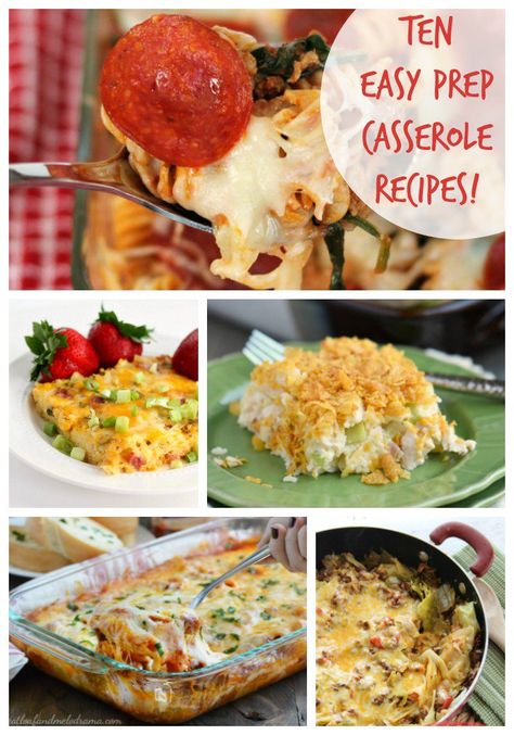 These 10 easy casserole recipes don't require much prep or fancy ingredients, and they will take the stress out of dinner time! [from Parade Magazine] Parade Magazine Recipes, Casseroles Easy, Super Easy Casseroles, Best Casserole Recipes, Casserole Ideas, Best Casserole, Main Dish Casseroles, Magazine Recipes, Breakfast Casseroles