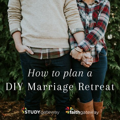 How to Plan a Do-It-Yourself Marriage Retreat - FaithGateway Marriage Small Group Ideas, Marriage Retreat Themes, Marriage Retreat Decorations, Diy Couples Retreat, Marriage Ministry Activities, Marriage Retreat Ideas, Marriage Conference Decorations, Couples Retreat Ideas, Couples Ministry